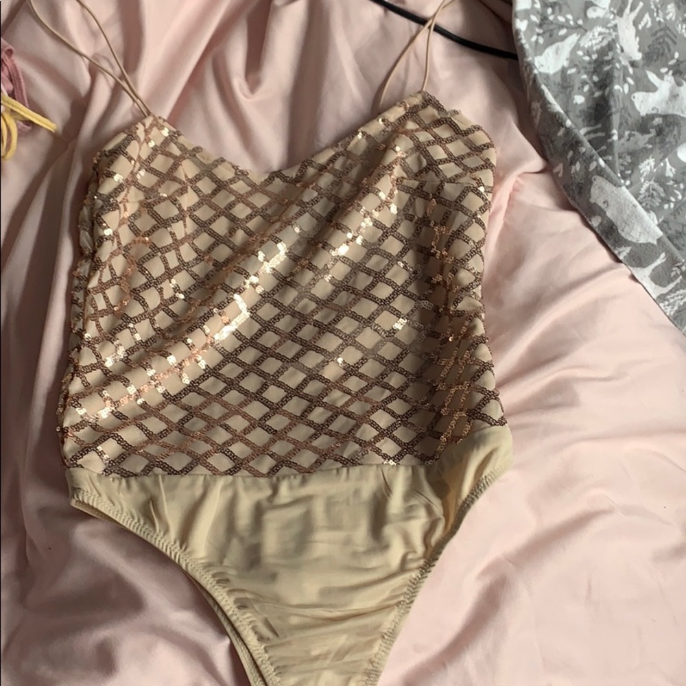 Sequin Bodysuit - image 1